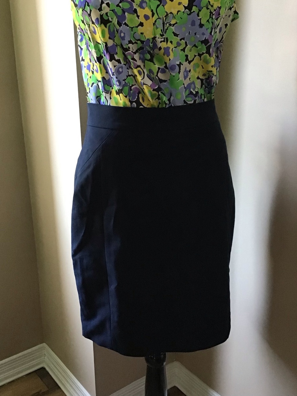 H&M Womens navy skirt